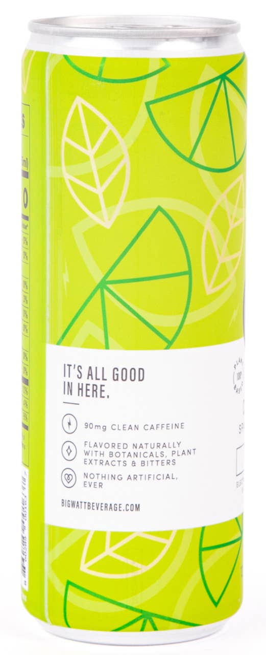 Sparkling Water - Ginger Lime Caffeinated