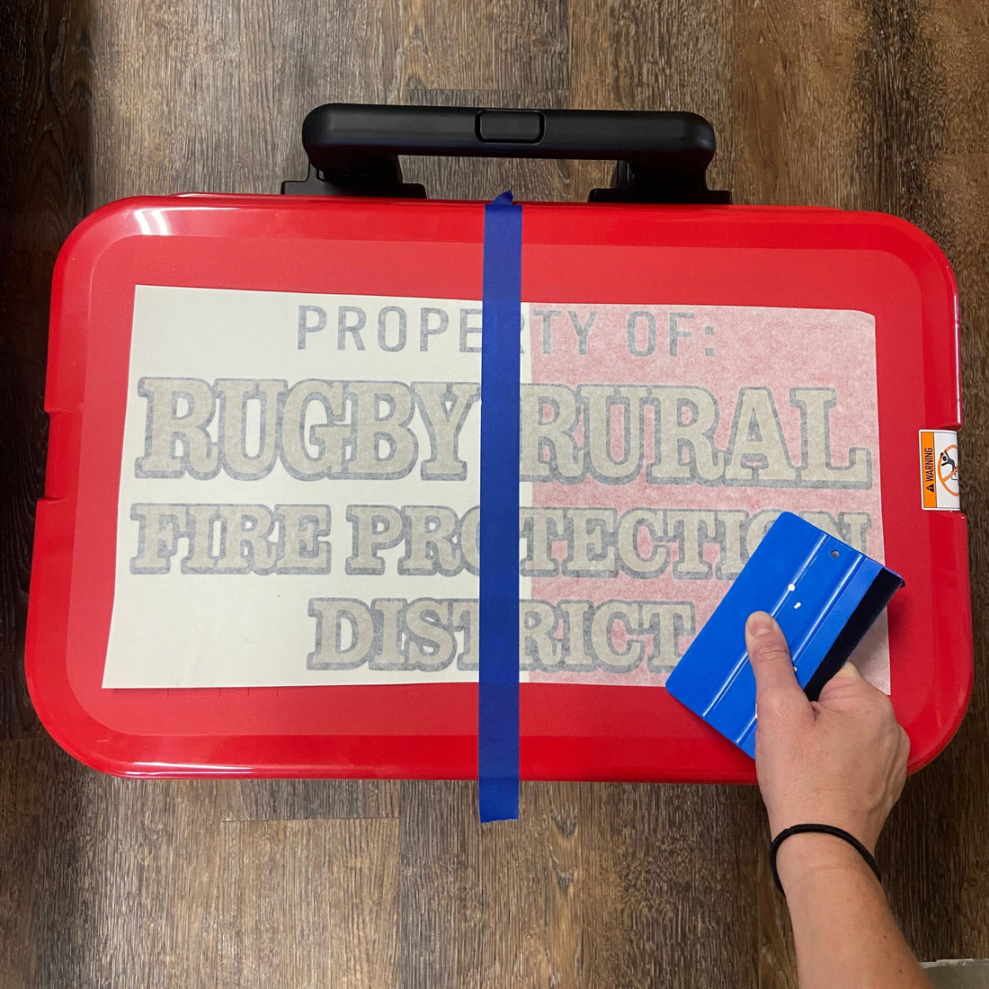 How to Apply Your Decal Using the Hinge Method