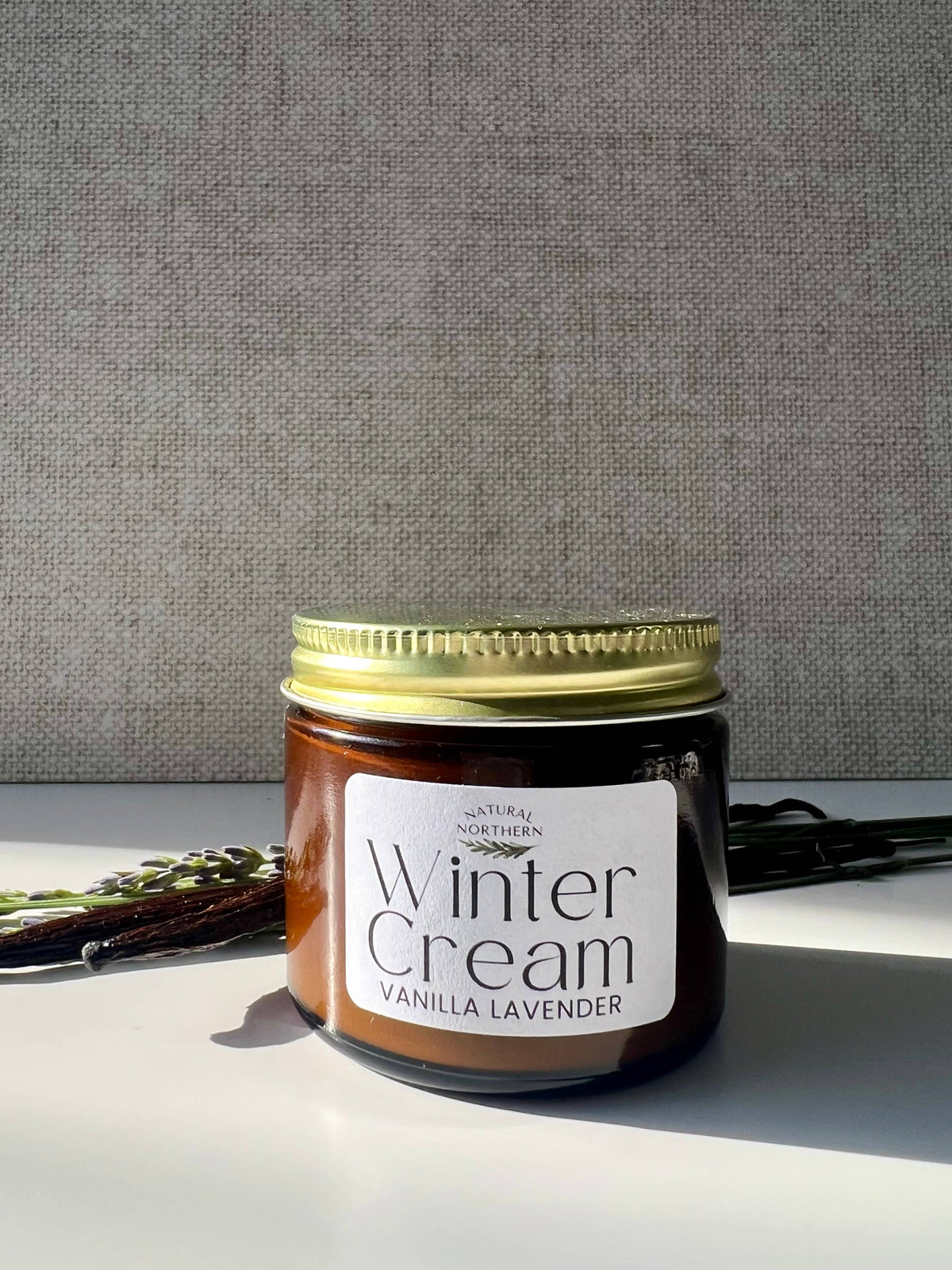 Natural Vanilla Body Cream for Dry + Sensitive Skin