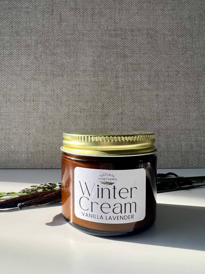 Natural Vanilla Body Cream for Dry + Sensitive Skin