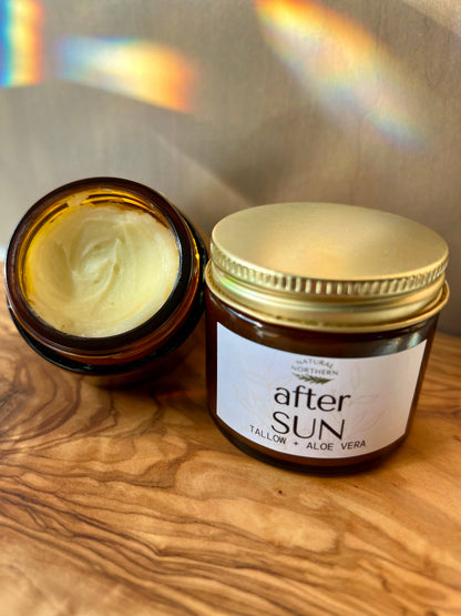 After Sun Cream | Soothing Tallow Lotion for Sunburned Skin