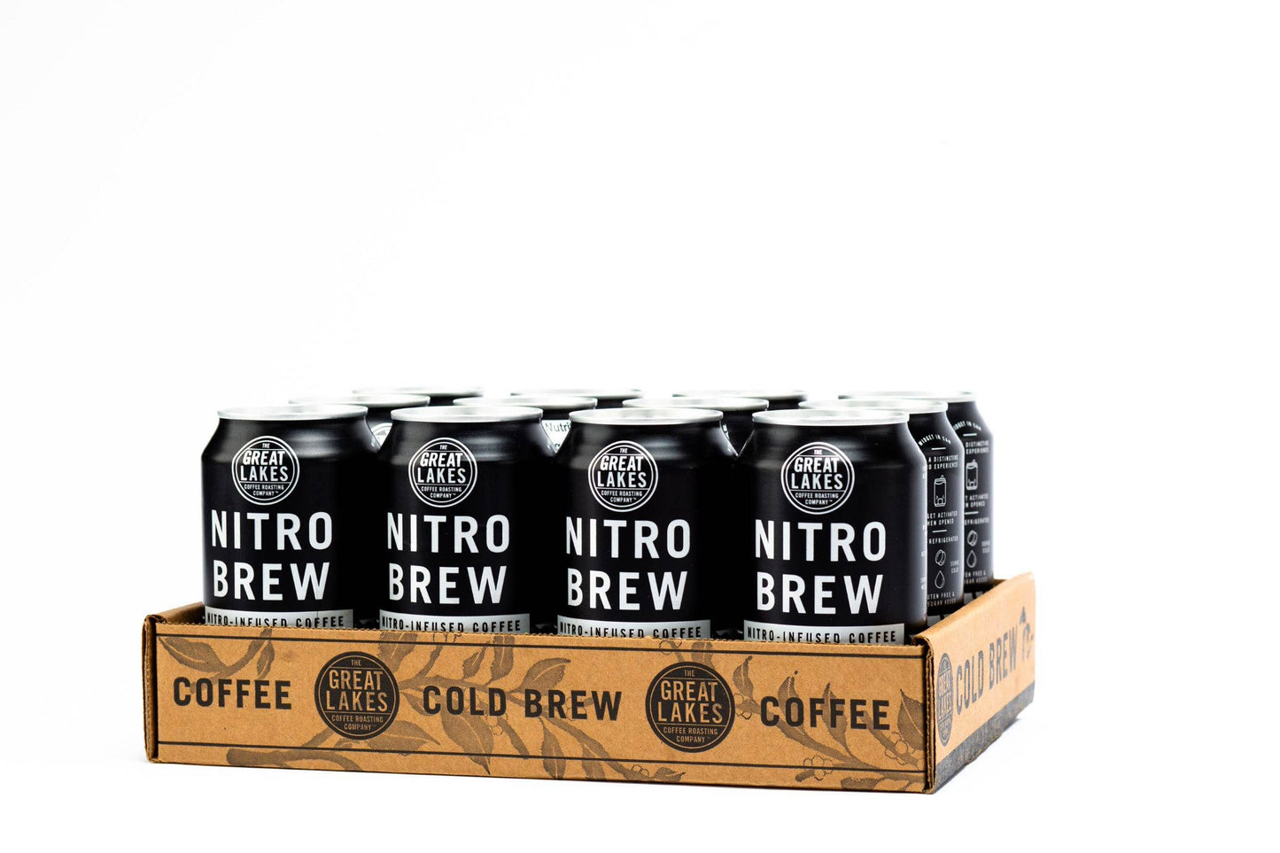Nitro Brew Coffee 12oz Cans