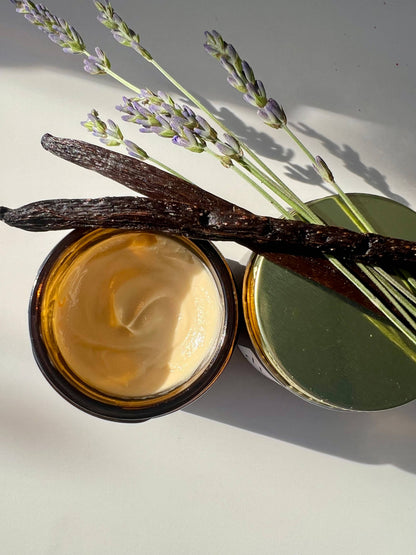 Natural Vanilla Body Cream for Dry + Sensitive Skin