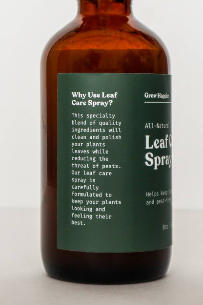 Leaf Care Spray - Plant Leaf Cleaner and Shine