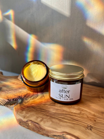 After Sun Cream | Soothing Tallow Lotion for Sunburned Skin