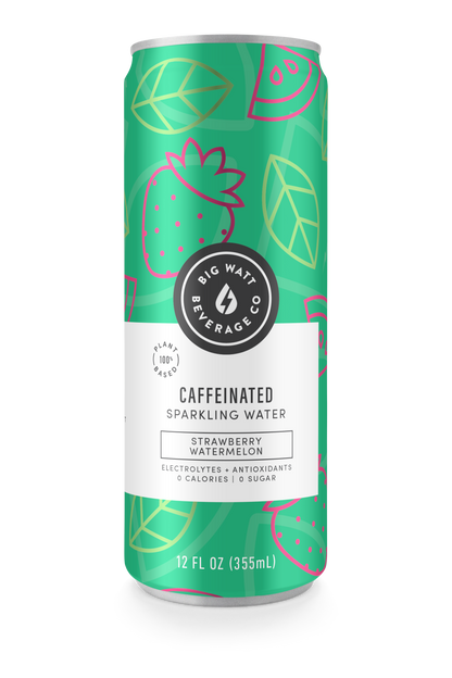 Sparkling Water - Strawberry Watermelon Caffeinated