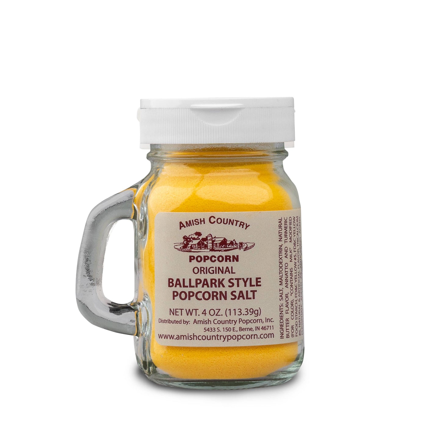 4.5oz Bottle of Ballpark-Style Popcorn Salt