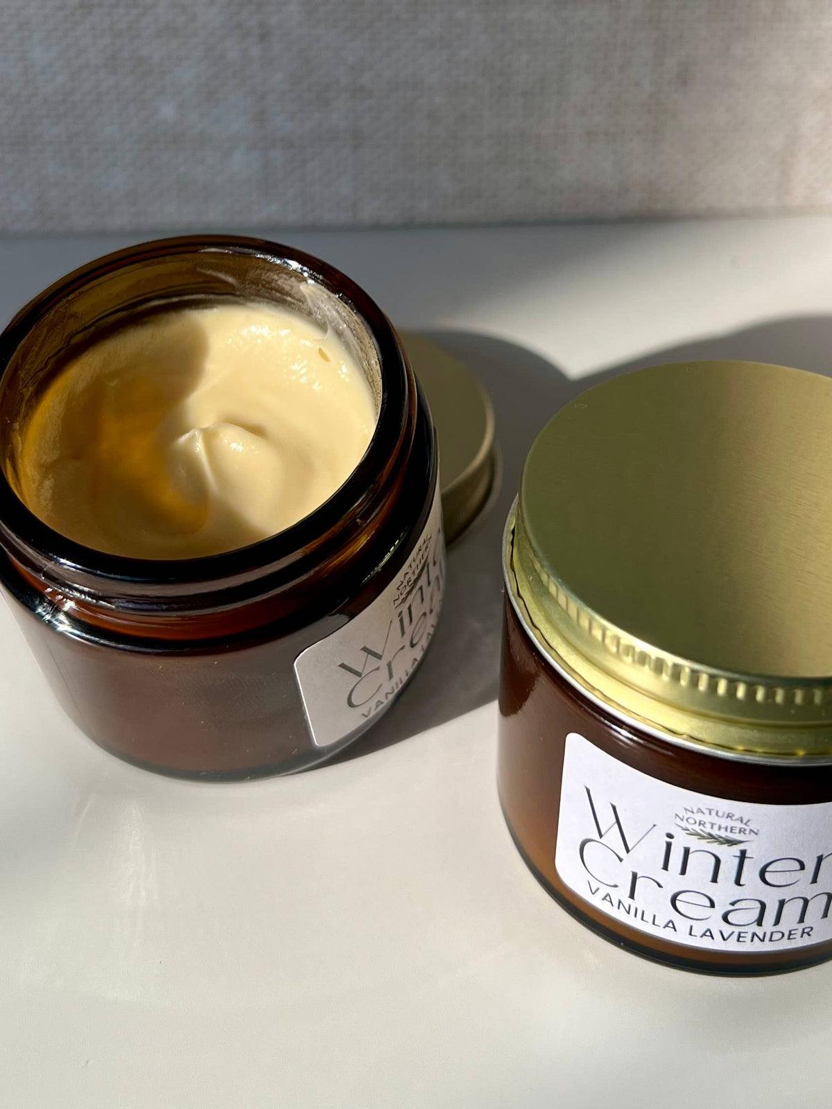 Natural Vanilla Body Cream for Dry + Sensitive Skin