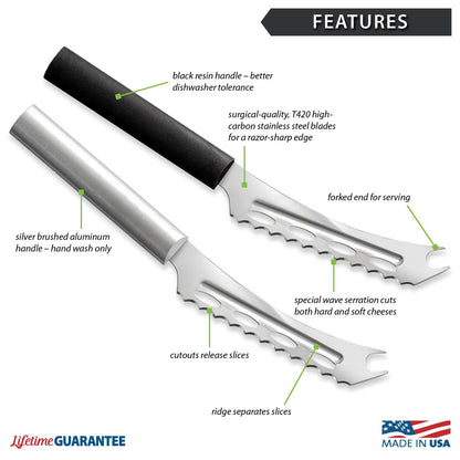 Silver Cheese Knife