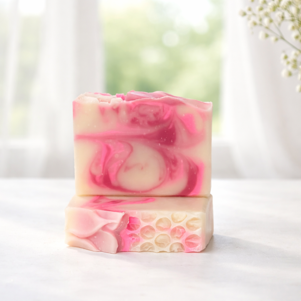 Blush and Bloom Handmade Soap