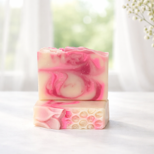 Blush and Bloom Handmade Soap