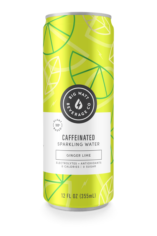 Sparkling Water - Ginger Lime Caffeinated