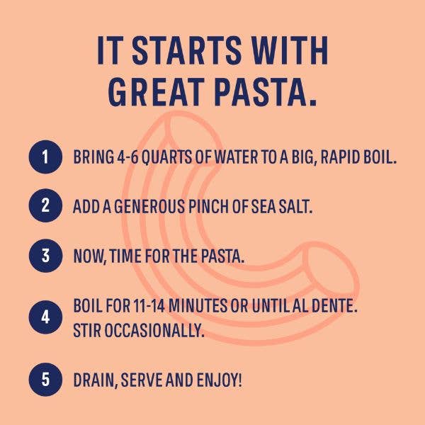 High Fiber Elbows  - Gut Friendly, Low GI, USA Grown Pasta