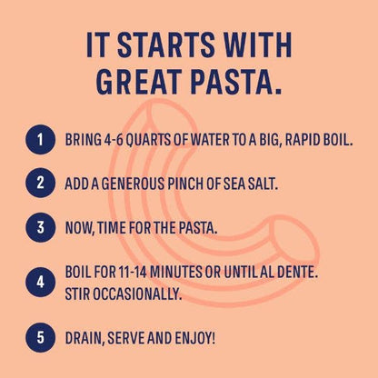 High Fiber Elbows  - Gut Friendly, Low GI, USA Grown Pasta