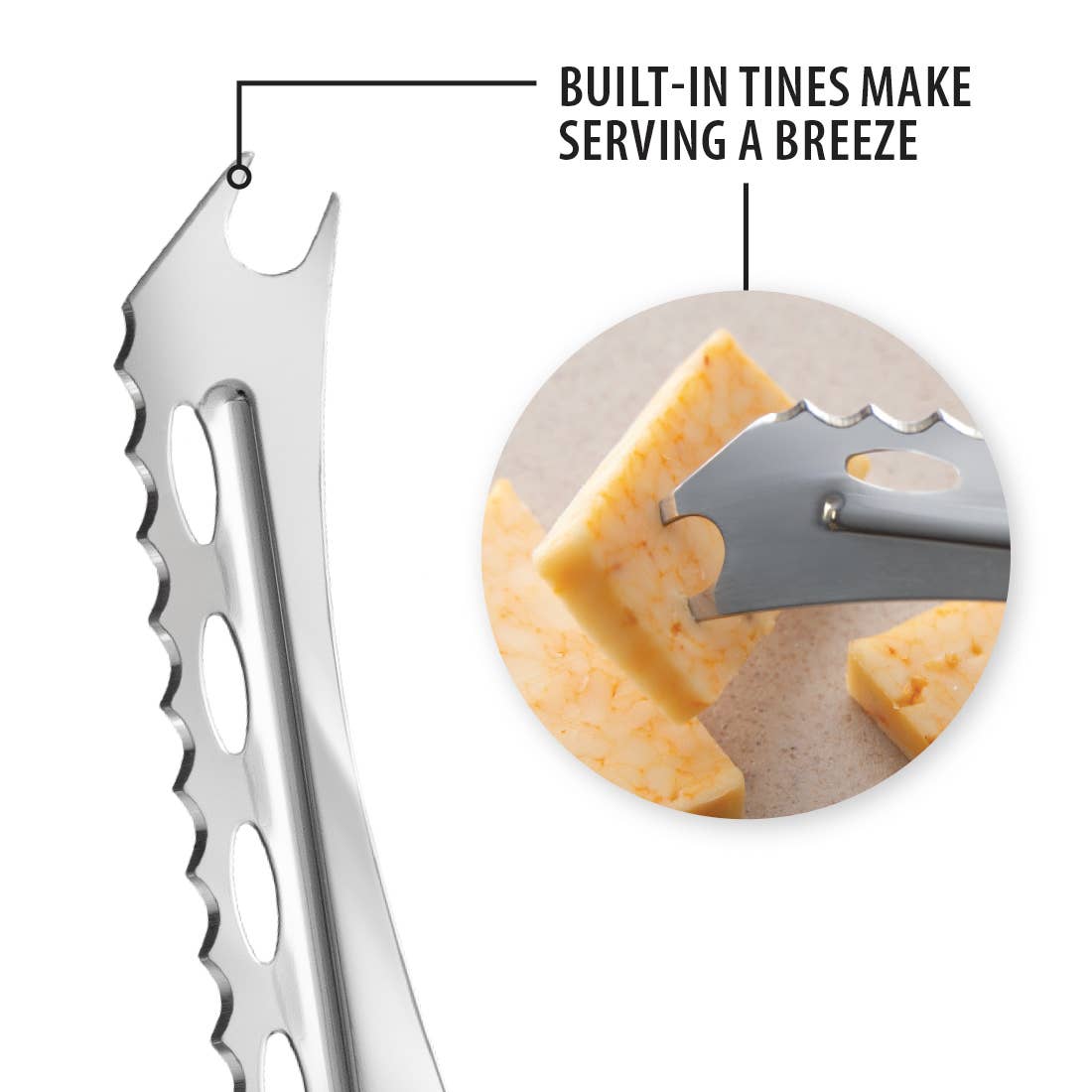 Silver Cheese Knife