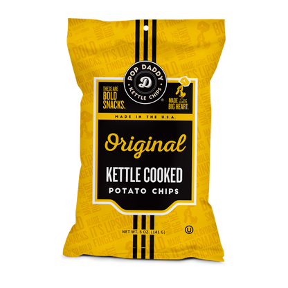 Kettle Cooked Potato Chips - 5oz - Original