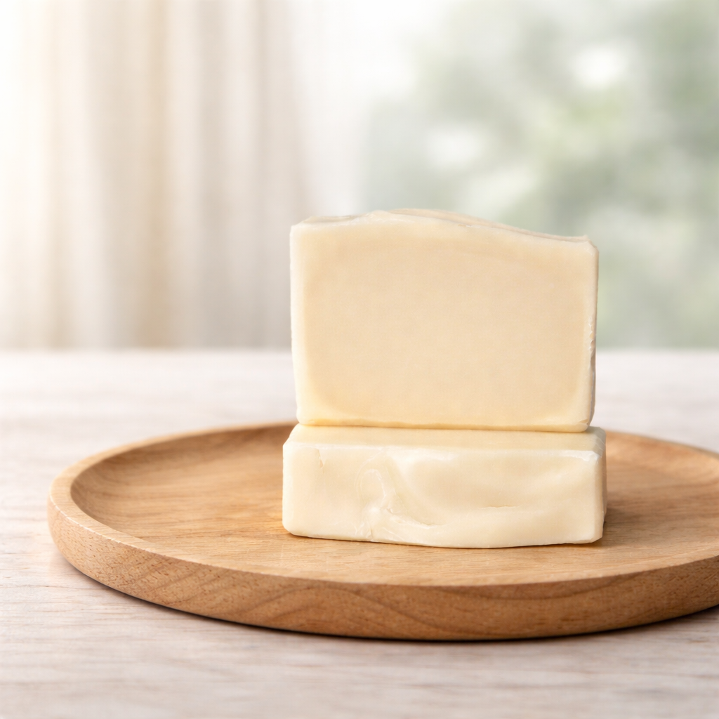 Tallow + Coconut Milk Soap Bar | Fragrance-Free & Gentle