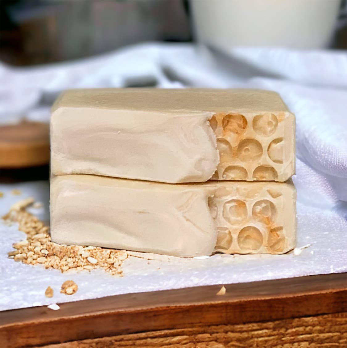Oatmeal Milk & Honey Handmade Soap | Classic Artisan Soap