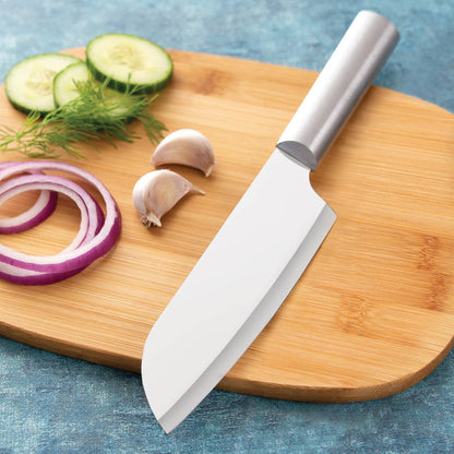 Silver Cook's Knife