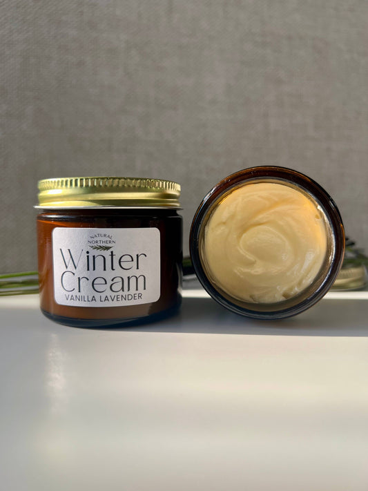 Natural Vanilla Body Cream for Dry + Sensitive Skin
