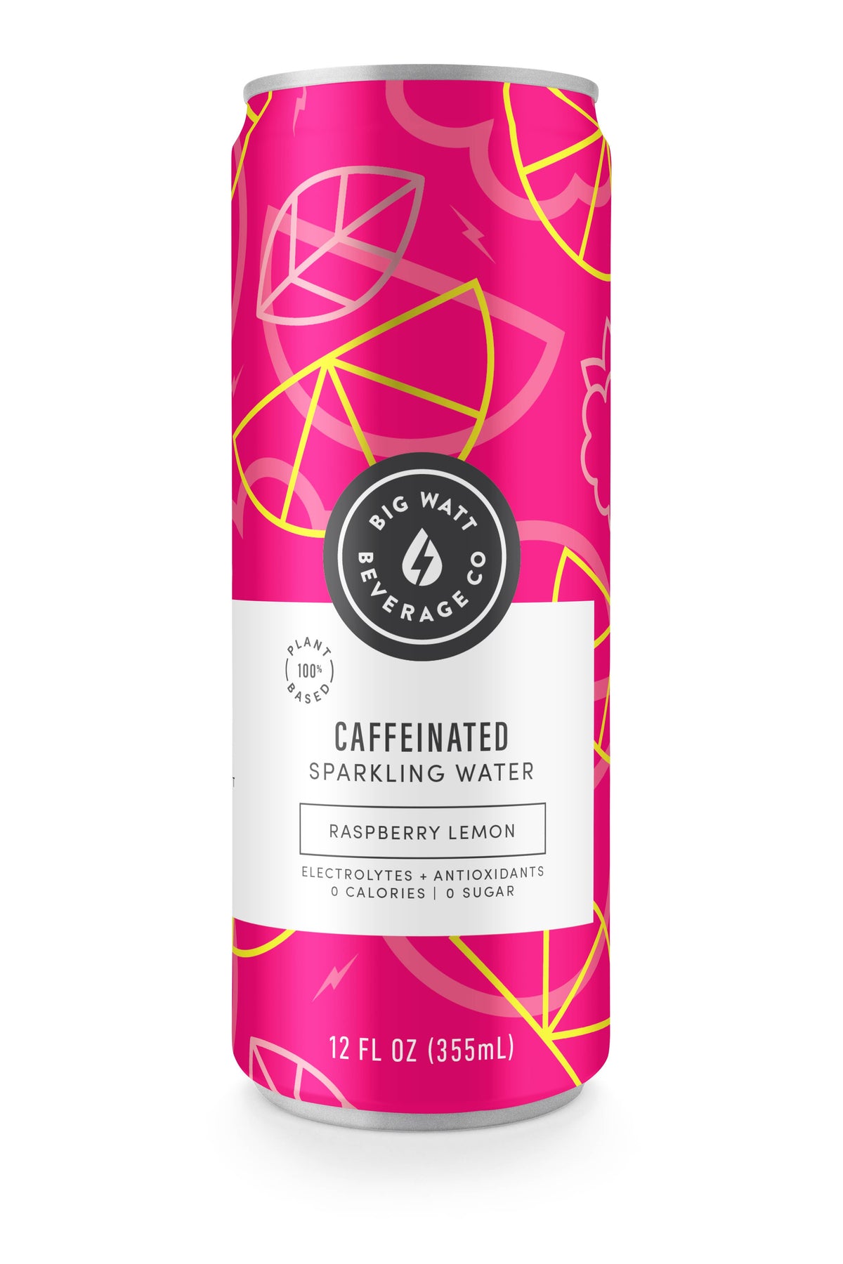 Sparkling Water - Raspberry Lemon Caffeinated