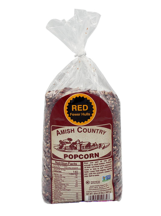 2lb Bag of Red Popcorn